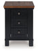 Wildenauer Chairside End Table - Furniture Bros & Mattress (Bolingbrook, IL)