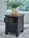 Wildenauer Chairside End Table - Furniture Bros & Mattress (Bolingbrook, IL)