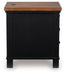 Wildenauer Chairside End Table - Furniture Bros & Mattress (Bolingbrook, IL)