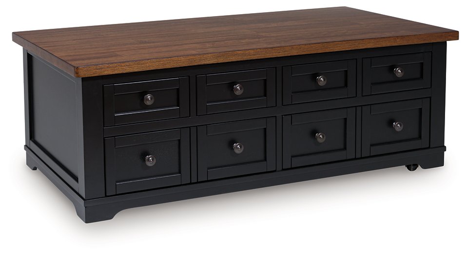 Wildenauer Lift-Top Coffee Table - Furniture Bros & Mattress (Bolingbrook, IL)
