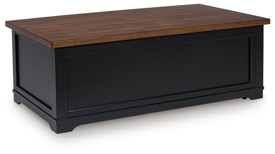 Wildenauer Lift-Top Coffee Table - Furniture Bros & Mattress (Bolingbrook, IL)