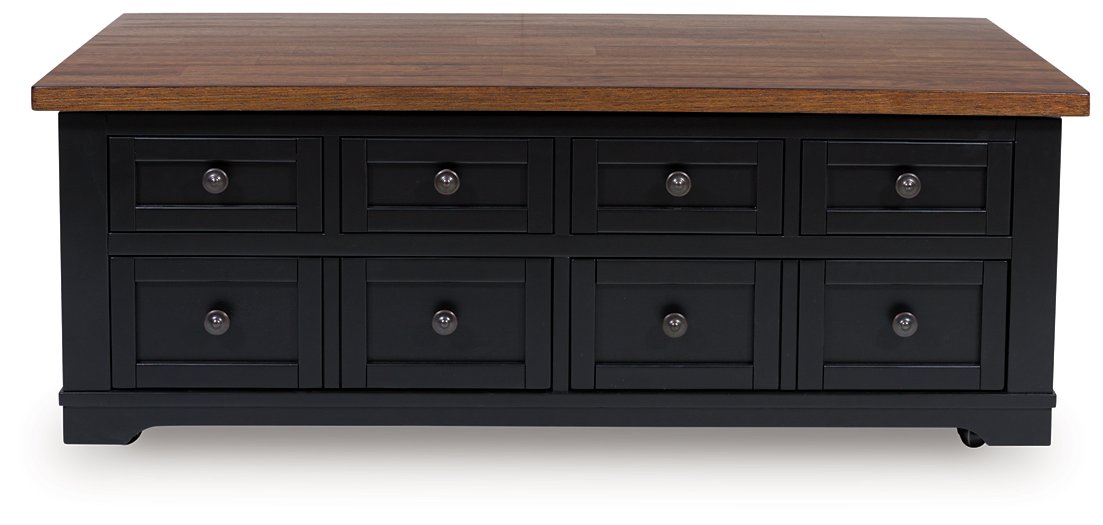 Wildenauer Lift-Top Coffee Table - Furniture Bros & Mattress (Bolingbrook, IL)