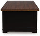 Wildenauer Lift-Top Coffee Table - Furniture Bros & Mattress (Bolingbrook, IL)