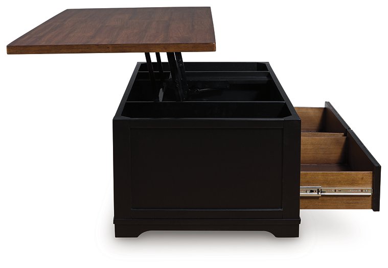 Wildenauer Lift-Top Coffee Table - Furniture Bros & Mattress (Bolingbrook, IL)