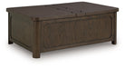 Breckington Coffee Table With Storage - Furniture Bros & Mattress (Bolingbrook, IL)