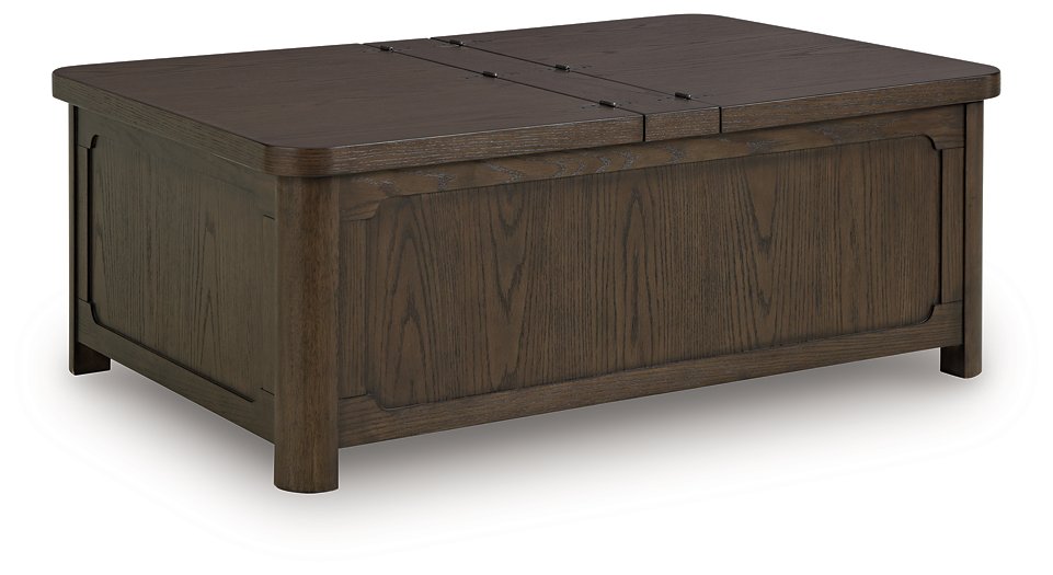 Breckington Coffee Table With Storage - Furniture Bros & Mattress (Bolingbrook, IL)