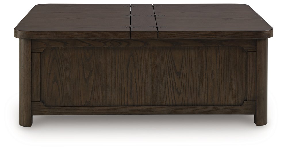 Breckington Coffee Table With Storage - Furniture Bros & Mattress (Bolingbrook, IL)