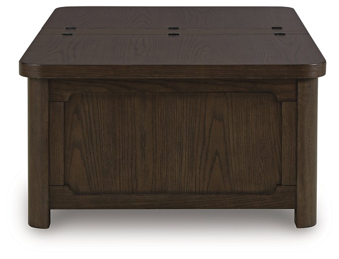 Breckington Coffee Table With Storage - Furniture Bros & Mattress (Bolingbrook, IL)