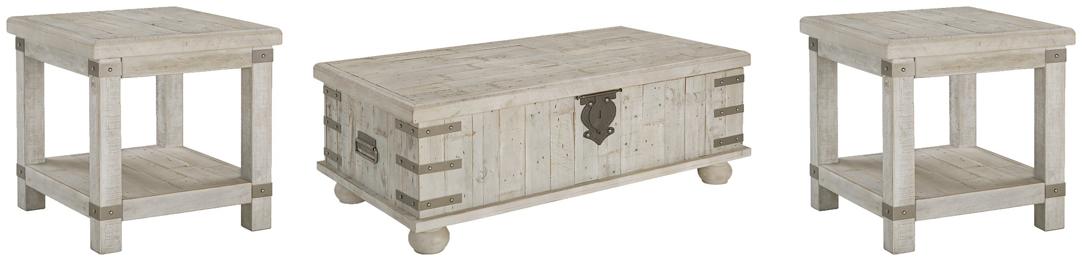 Carynhurst Occasional Table Set - Furniture Bros & Mattress (Bolingbrook, IL)