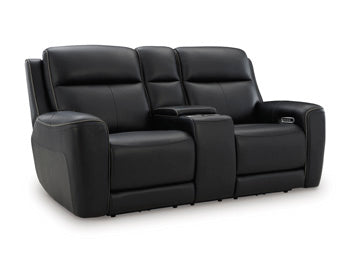 5Z-Relaxation Power Reclining Loveseat with Console - Furniture Bros & Mattress (Bolingbrook, IL)