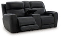 5Z-Relaxation Power Reclining Loveseat with Console - Furniture Bros & Mattress (Bolingbrook, IL)