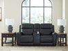 5Z-Relaxation Power Reclining Loveseat with Console - Furniture Bros & Mattress (Bolingbrook, IL)