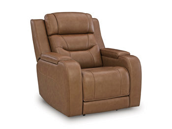 Knightington Power Recliner with Audio Seating - Furniture Bros & Mattress (Bolingbrook, IL)