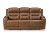 Knightington Power Reclining Sofa with Audio Seating - Furniture Bros & Mattress (Bolingbrook, IL)