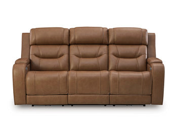 Knightington Power Reclining Sofa with Audio Seating - Furniture Bros & Mattress (Bolingbrook, IL)