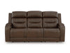 Knightington Power Reclining Sofa with Audio Seating - Furniture Bros & Mattress (Bolingbrook, IL)