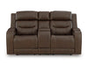 Knightington Power Reclining Loveseat with Audio Seating - Furniture Bros & Mattress (Bolingbrook, IL)