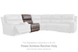 Bleckley Power Reclining Sectional - Furniture Bros & Mattress (Bolingbrook, IL)
