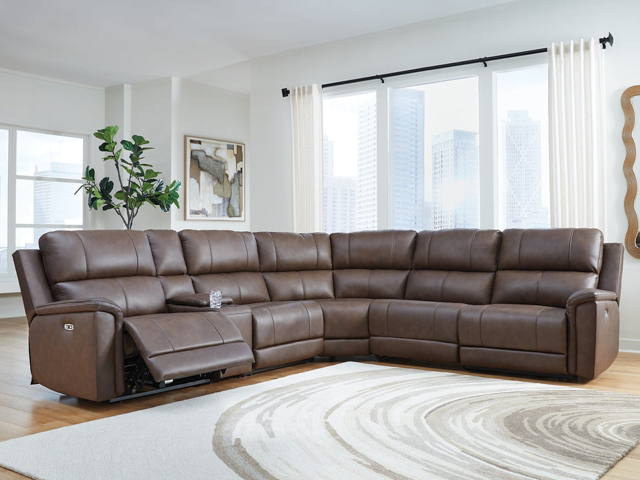 Bleckley Power Reclining Sectional - Furniture Bros & Mattress (Bolingbrook, IL)