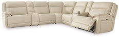 Double Deal Reclining Sectional with 2 Consoles - Furniture Bros & Mattress (Bolingbrook, IL)