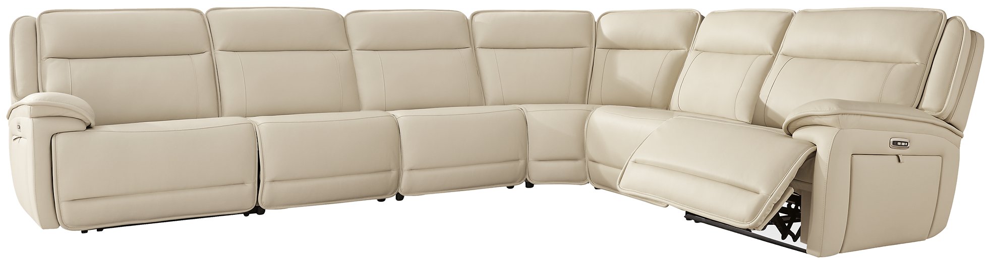 Double Deal Reclining Sectional - Furniture Bros & Mattress (Bolingbrook, IL)