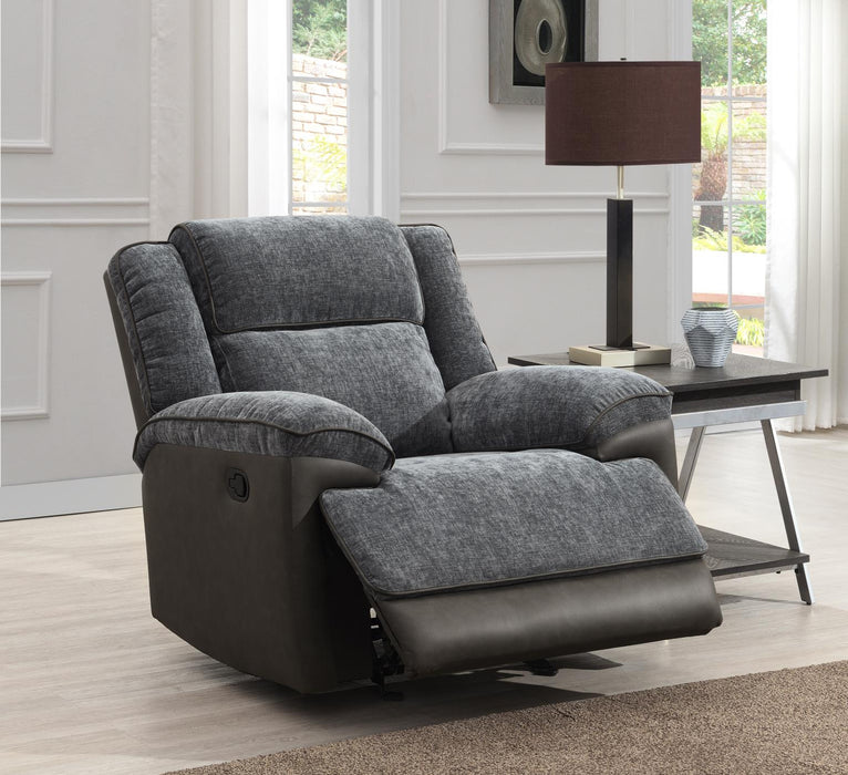 Gray Motion Loveseat