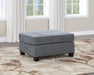 U279 Gray Fabric Chair With 2 Pillows - Furniture Bros & Mattress (Bolingbrook, IL)