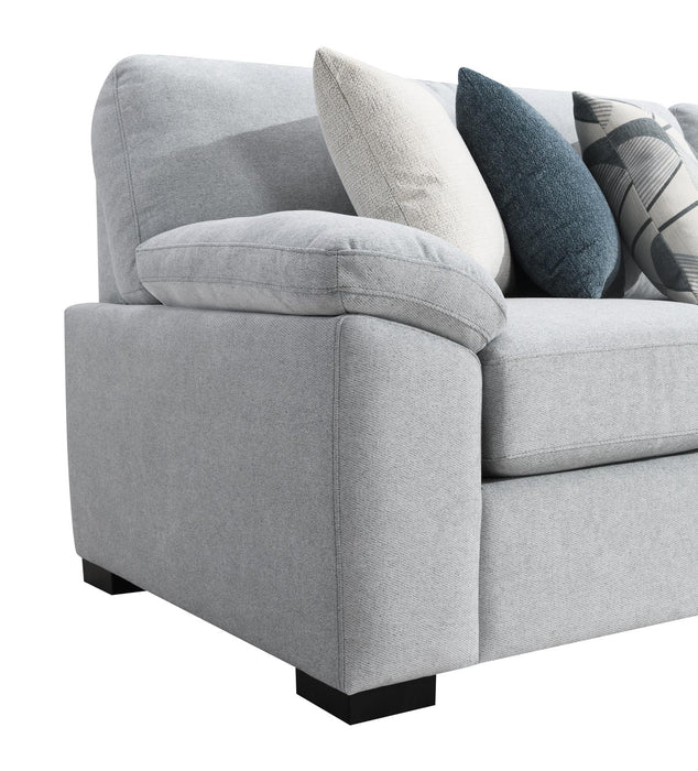 Blue 2 Pc Sectional