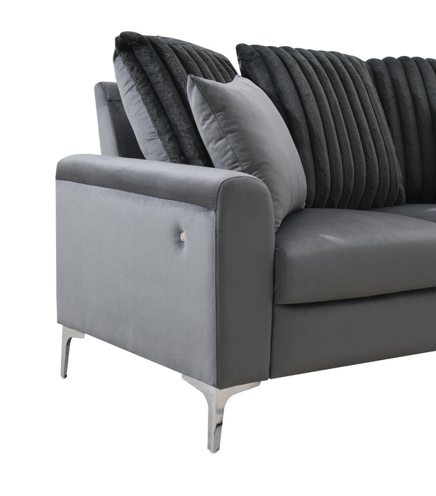 Gray Led Chair