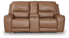 DeepWakes Power Reclining Loveseat with Console - Furniture Bros & Mattress (Bolingbrook, IL)