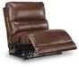 DeepWakes Reclining Sectional with Storage Console - Furniture Bros & Mattress (Bolingbrook, IL)