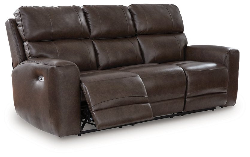 Crossplex Power Reclining Sofa - Furniture Bros & Mattress (Bolingbrook, IL)