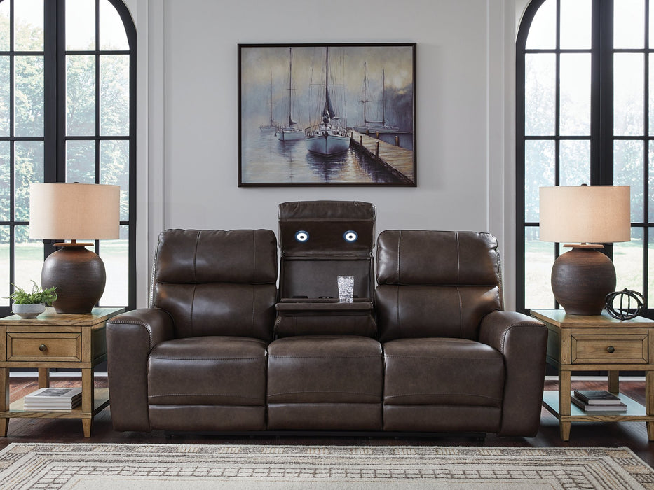 Crossplex Power Reclining Sofa - Furniture Bros & Mattress (Bolingbrook, IL)