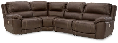 Dunleith Power Reclining Sectional - Furniture Bros & Mattress (Bolingbrook, IL)