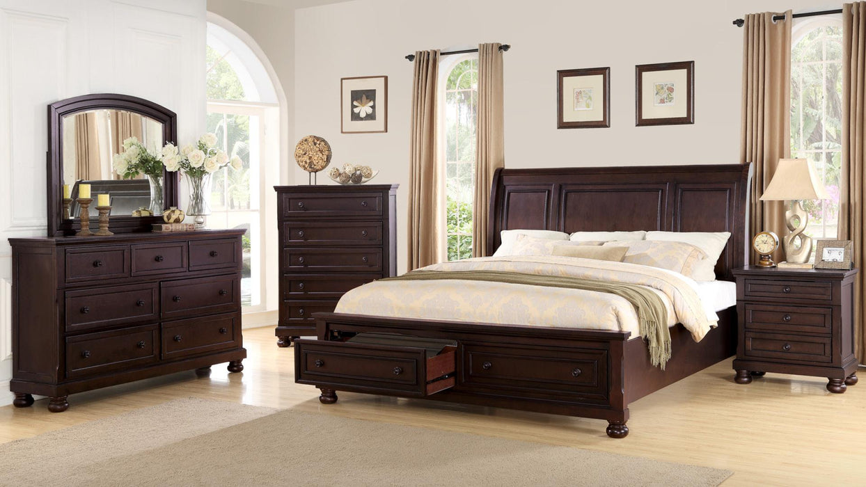 Alexander KING BED - B069-K - Furniture Bros & Mattress (Bolingbrook, IL)