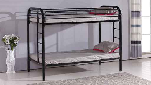 Adrianna TWIN/TWIN BUNK BED - S135 - Furniture Bros & Mattress (Bolingbrook, IL)