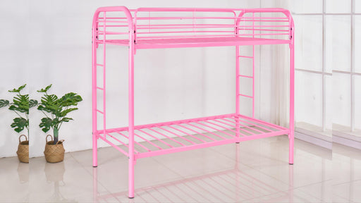 Adrianna TWIN/TWIN BUNK BED - S138 - Furniture Bros & Mattress (Bolingbrook, IL)