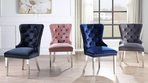 Daria SIDE CHAIR (2/BOX) - D2082-RYB - Furniture Bros & Mattress (Bolingbrook, IL)