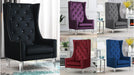 KingArthur HIGH BACK WING CHAIR - D2091-BRG - Furniture Bros & Mattress (Bolingbrook, IL)