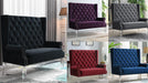 Primrose HIGH BACK WING BENCH - D2095-RYB - Furniture Bros & Mattress (Bolingbrook, IL)