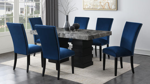 Colette FAUX DINING TABLE - D137-T - Furniture Bros & Mattress (Bolingbrook, IL)