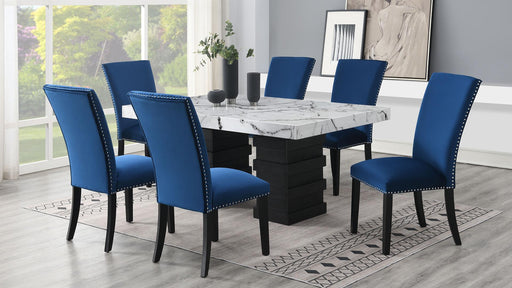 Cordelia FAUX DINING TABLE - D139-T - Furniture Bros & Mattress (Bolingbrook, IL)