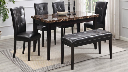 Scarlett TABLE & 4 CHAIRS - D150 - Furniture Bros & Mattress (Bolingbrook, IL)