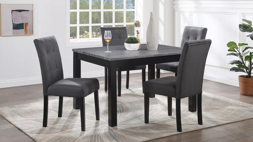 Orion DINING TABLE W/ 4 CHAIRS - D200-5 - Furniture Bros & Mattress (Bolingbrook, IL)