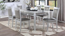 Tomyris TABLE & 6 CHAIRS - D300-7 - Furniture Bros & Mattress (Bolingbrook, IL)