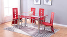Bryant TABLE & 4 CHAIRS - D318 - Furniture Bros & Mattress (Bolingbrook, IL)