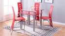 Briar TABLE & 4 CHAIRS - D317 - Furniture Bros & Mattress (Bolingbrook, IL)