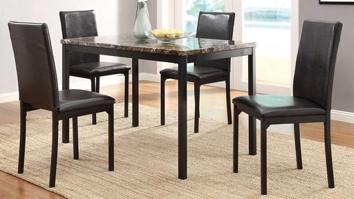 Neva TABLE & 4 CHAIRS - D275 - Furniture Bros & Mattress (Bolingbrook, IL)