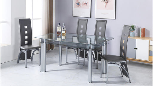 Bernice TABLE & 4 CHAIRS - D325 image