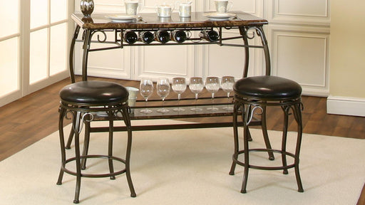 Blossom BAR UNIT & 2 STOOLS - D900 image
